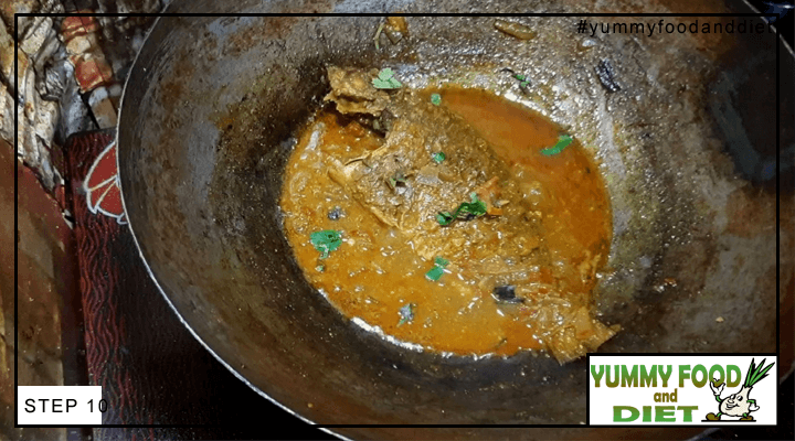 How to make Bhola-Bhetki curry step 1o